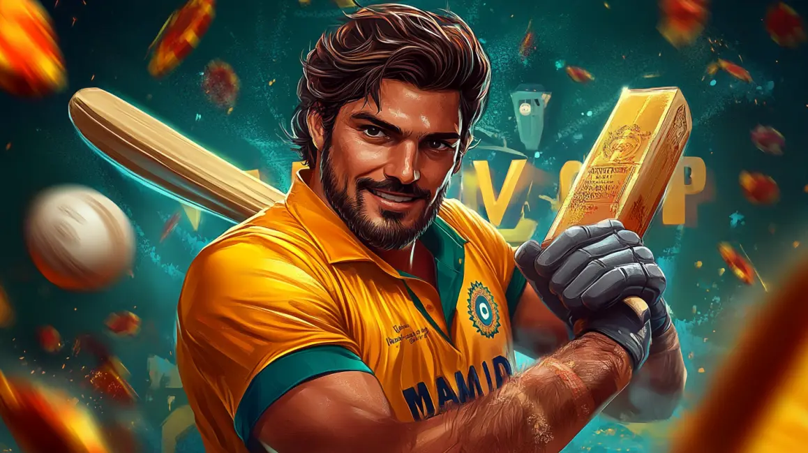A cricket player in a yellow jersey is featured next to the 'cricket X' logo, highlighting the modern, fast, and exciting way to bet on cricket with the JILI16 app.